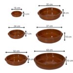 Midas bandejas redondas